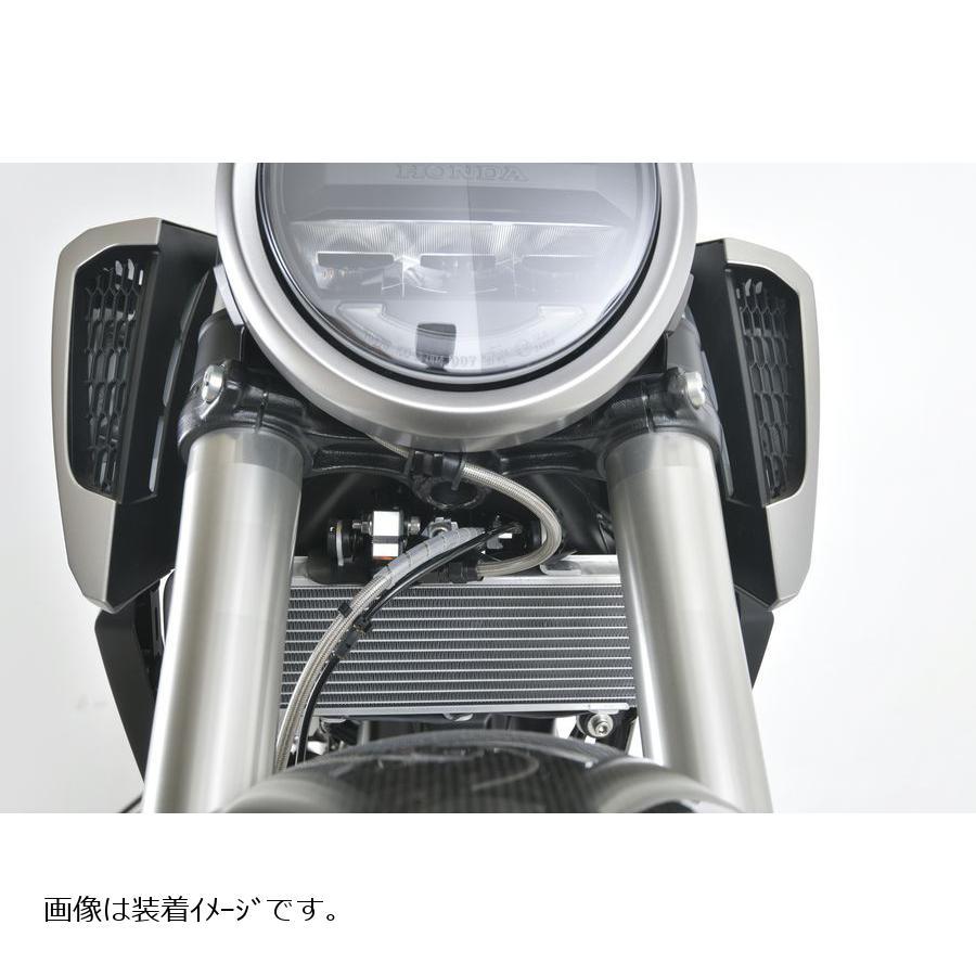 スウェッジラインプロ フロントホースキット ステン/ブラック CB125R 18-19_2