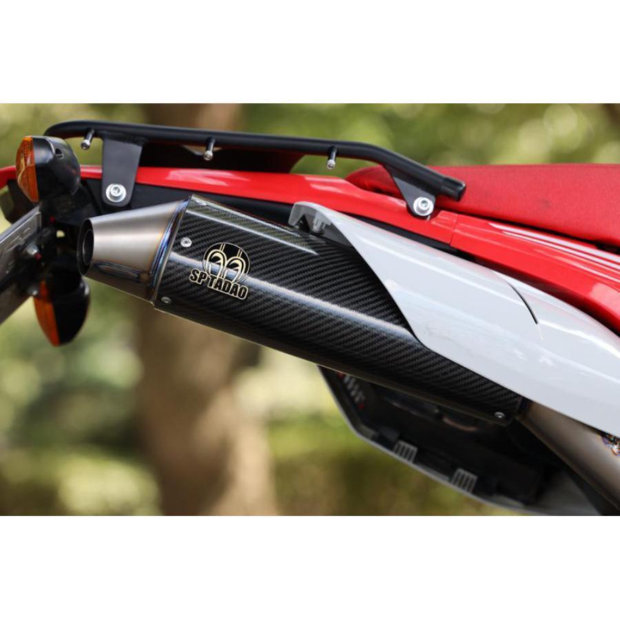 SP TADAO パワーボックサイレンサー CRF250L/RALLY SP忠男 SPタダオ(SP忠男) パワーBOX チタン＆カーボンサイレンサー