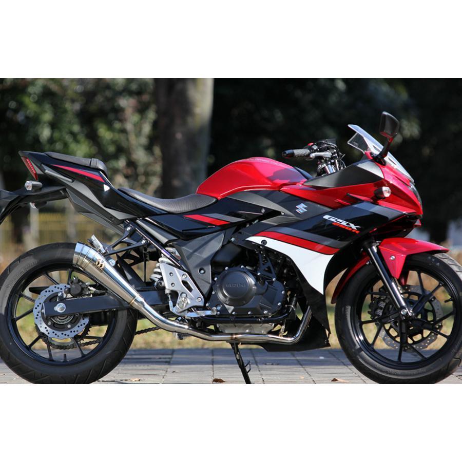 SP忠男 (SPタダオ) スリップオンマフラー POWERBOX メガホン GSX250R