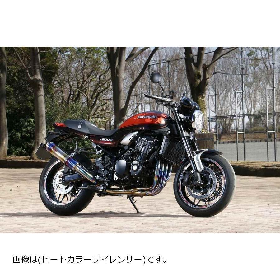 ストライカー ストリートコンセプト フルエキゾースト マフラー チタンソリッド Z900RS｜rubbermark