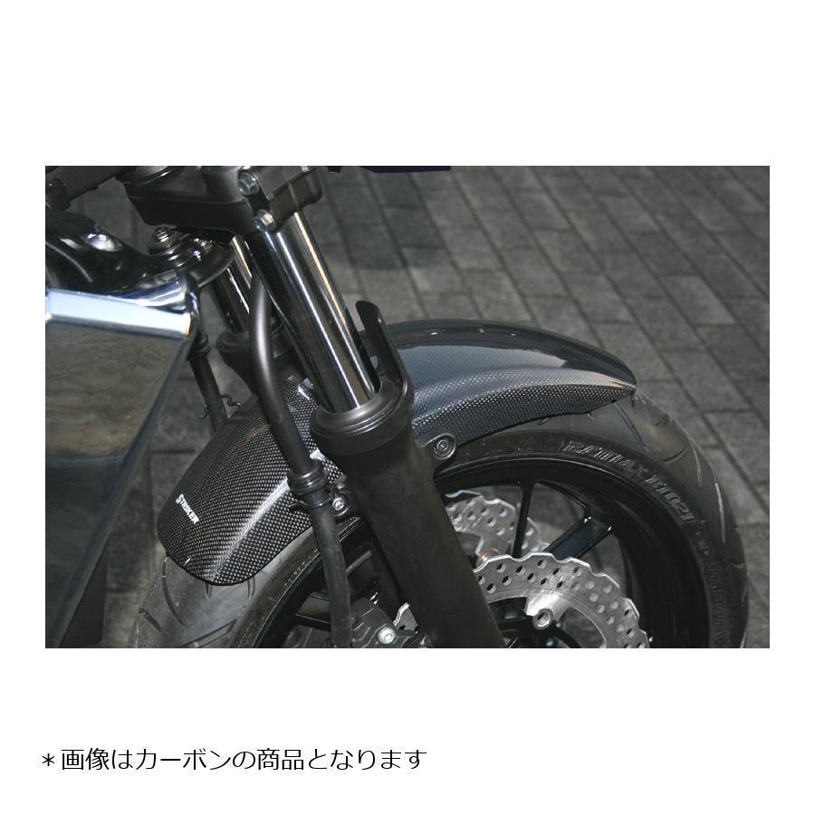 ストライカー エアロデザイン スペシャルフロントフェンダー Type 1 黒ゲル ZRX1200S ZRX1200 DAEG[ダエグ] ZRX1100 SAD-FF101B