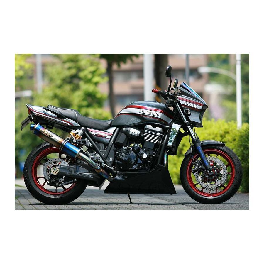 ティガ　アンダーカウル　ストライカー　 　ZRX1200 ダエグ用 STRIKER（ストライカー） エアロデザイン アンダーカウル 黒ゲル