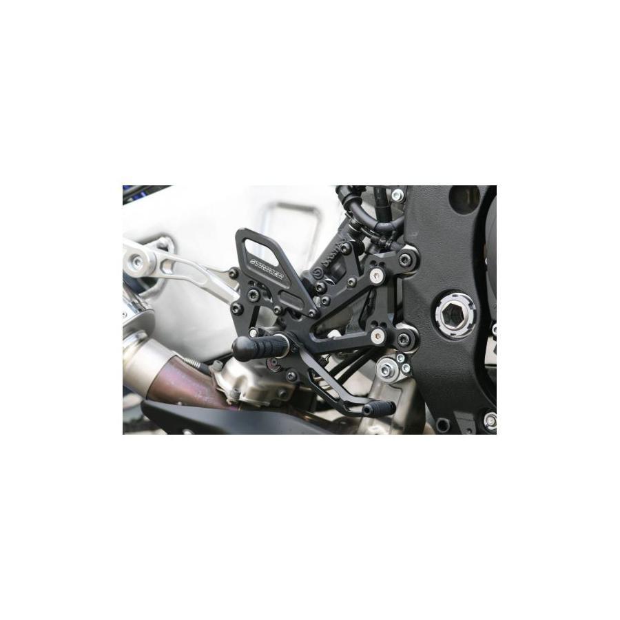 STRIKER (ストライカー) ステップ MT-10 4ポジション ブラック スペシャルステップキット SS-AA2148B