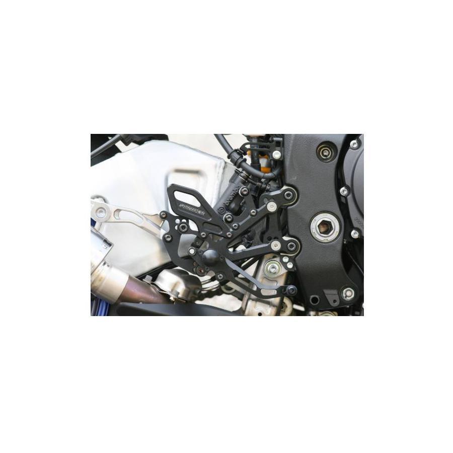 STRIKER (ストライカー) ステップ MT-10 4ポジション ブラック スペシャルステップキット SS-AA2148Bの画像