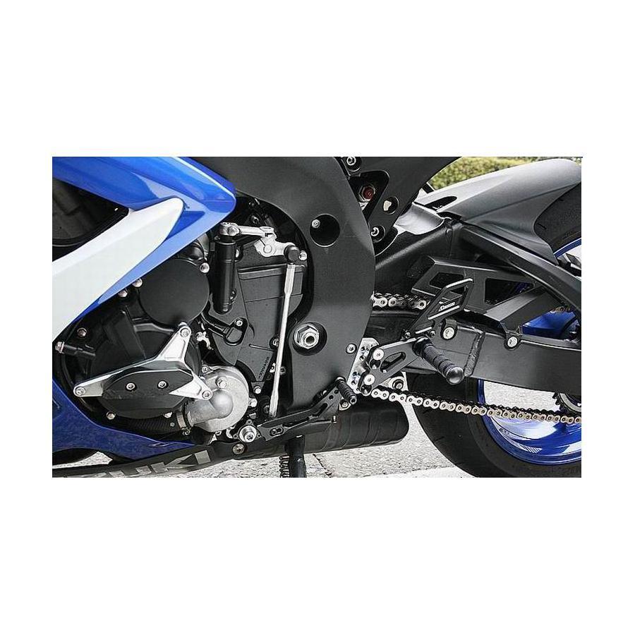 ストライカー スペシャルステップキット ブラック GSX-R600 SS-AA276Bの画像