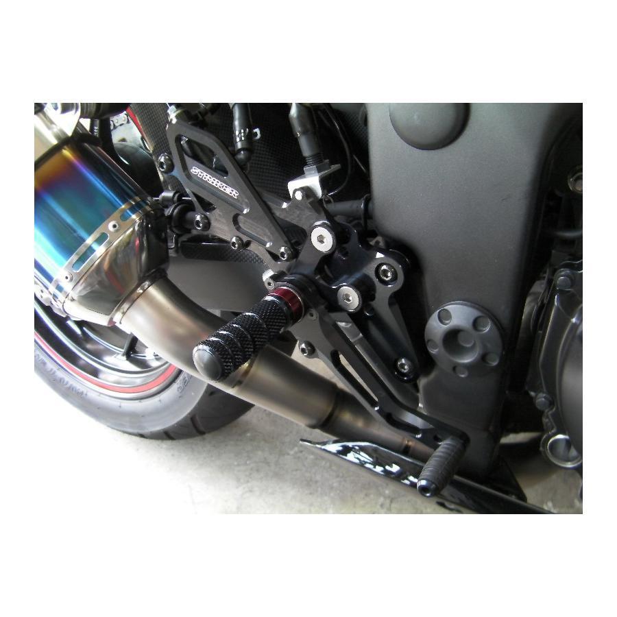 STRIKER ストライカー レーシングステップキット ブラック Ninja250 
