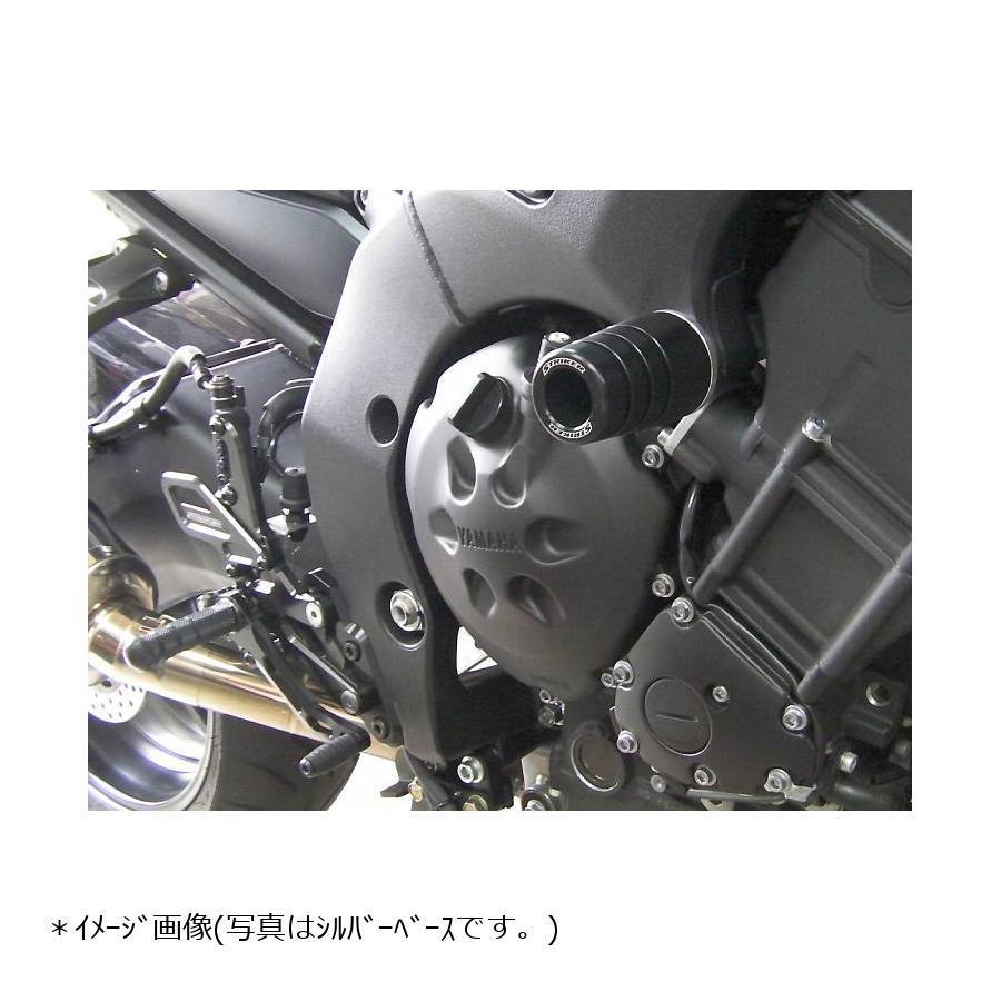 STRIKER - ストライカー かばい立てスライダー オール黒いこと FZ-1/FAZER バイク-車、バイク、自転車-フレームスライダー