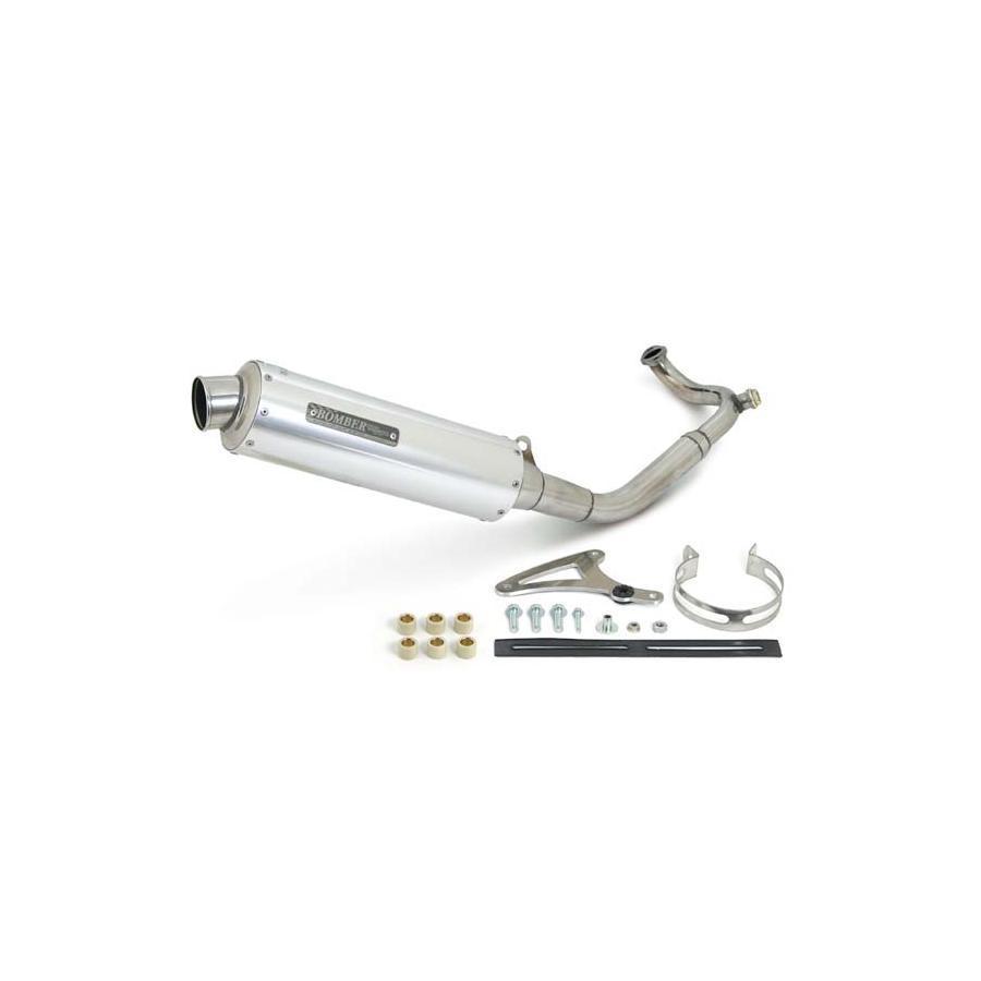 アドレスV125 武川製 サイレントスポーツマフラー