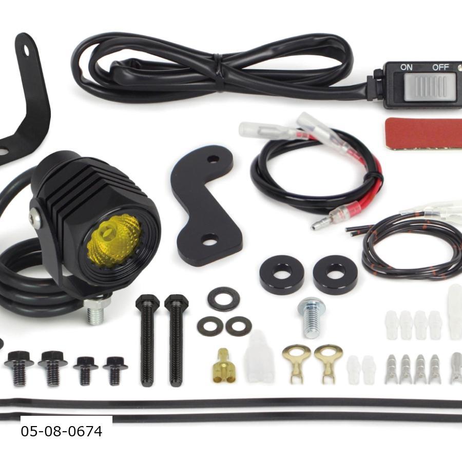 SP武川 (SPタケガワ) LEDフォグランプキット3.0(950/レモンイエロー) スーパーカブ50(AA09)/110(JA44・59)(1個入) 05-08-0674 | スペシャルパーツ武川