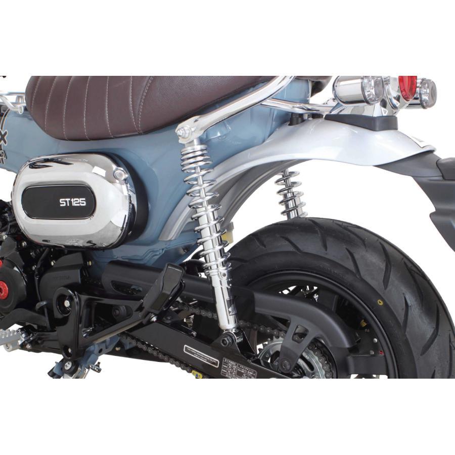 スペシャルパーツタケガワ リヤショックアブソーバー (330mm/クロム/2本入)ダックス125(JB04-1000001-)の画像