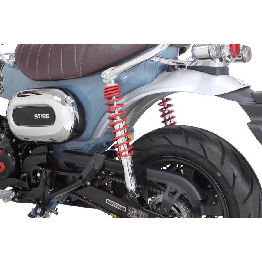 スペシャルパーツタケガワ リヤショックアブソーバー (330mm/レッド/2本入)ダックス125(JB04-1000001-)の画像
