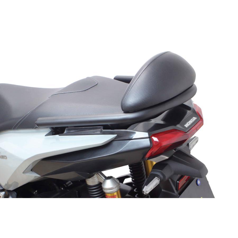 スペシャルパーツタケガワ グラブバー(ブラック) (ラージバックレスト付)ADV160(KF54-1000001-)の画像