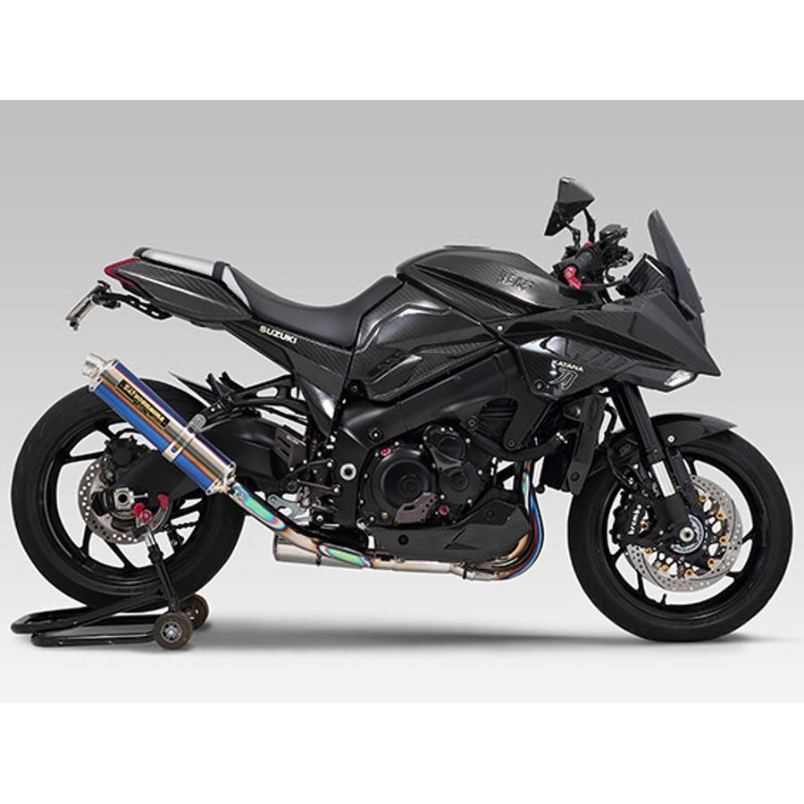 GSX400S KATANA 刀 YOSHIMURA ドラッグサイクロンマフラー ヨシムラ（YOSHIMURA） チタンサイクロンDuplexShooter(TTB KATANA 19