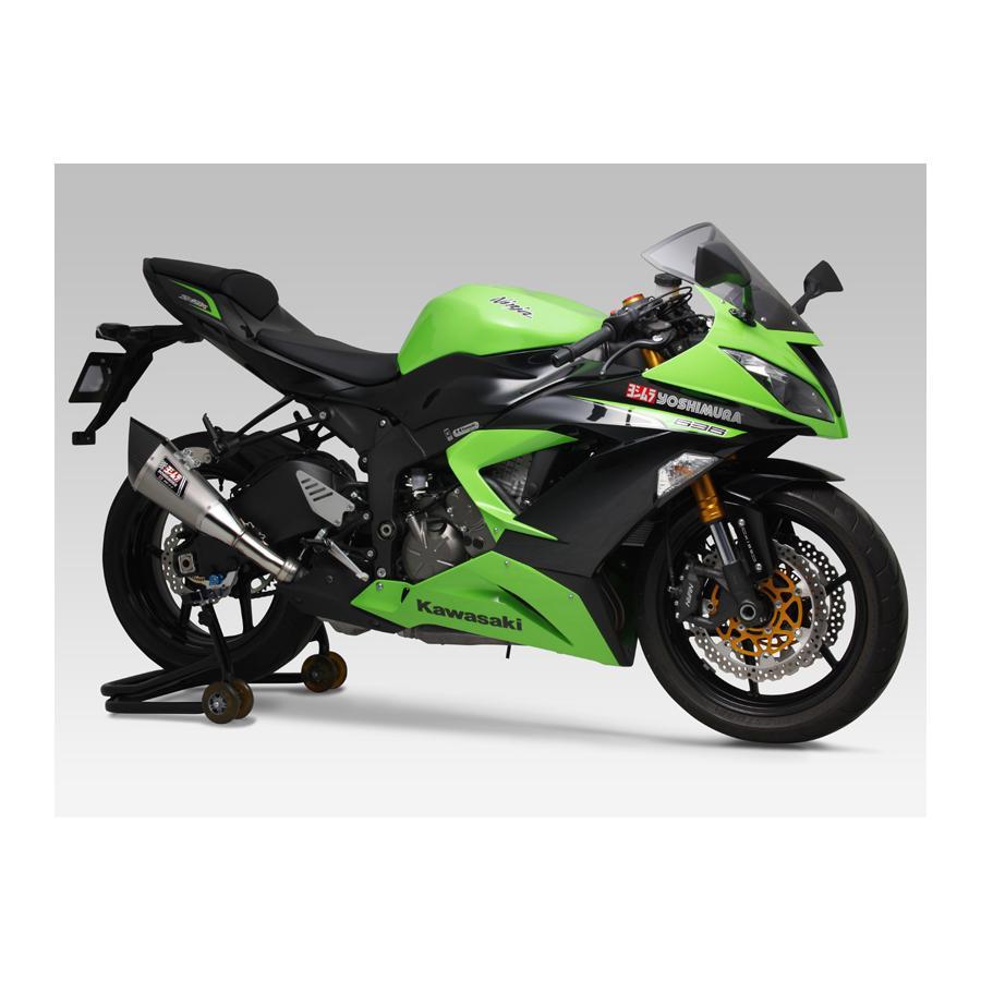 YOSHIMURA (ヨシムラ) スリップオン R-11 サイクロン 1エンド ST ZX-6R 09- 110-264-5E80の画像