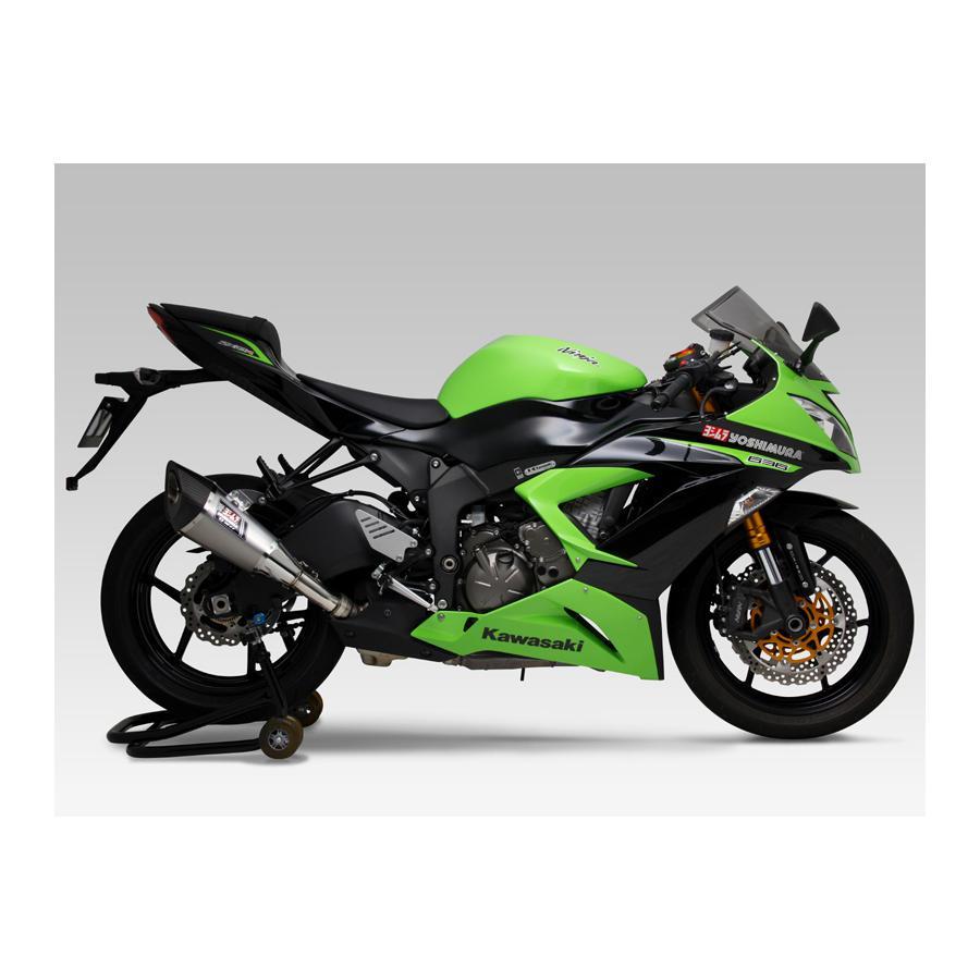 YOSHIMURA (ヨシムラ) スリップオン R-11 サイクロン 1エンド ST ZX-6R 09- 110-264-5E80の画像