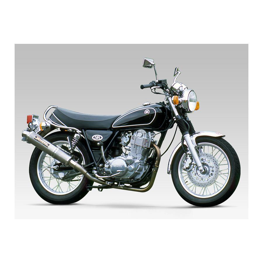 ヨシムラ 機械曲 チタンサイクロン TT フルエキゾーストマフラー SR400 