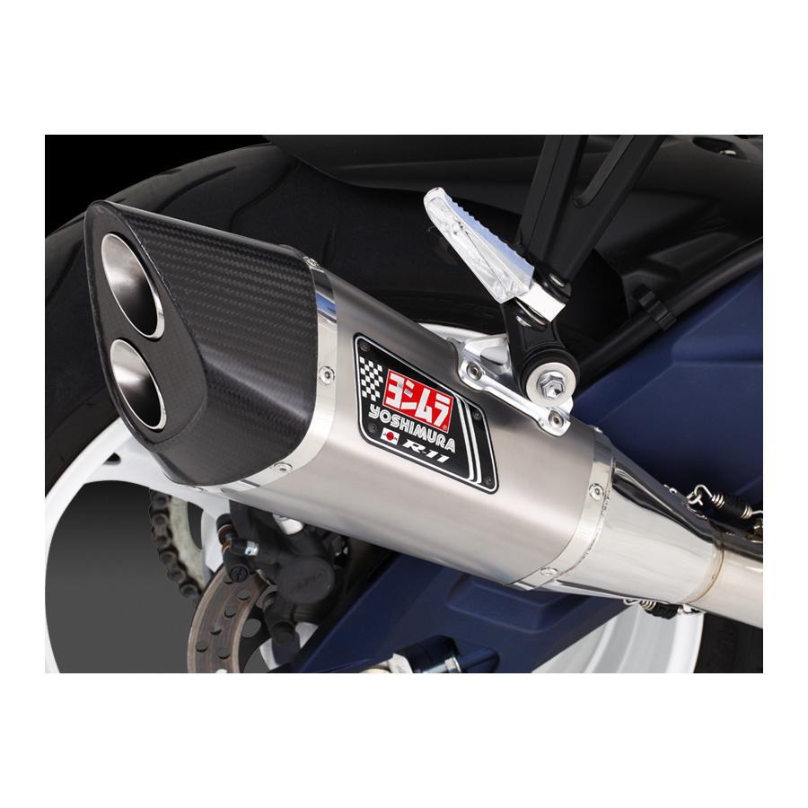 ヨシムラ スリップオンマフラー R-11サイクロン2エンド ST GSX-R600の画像