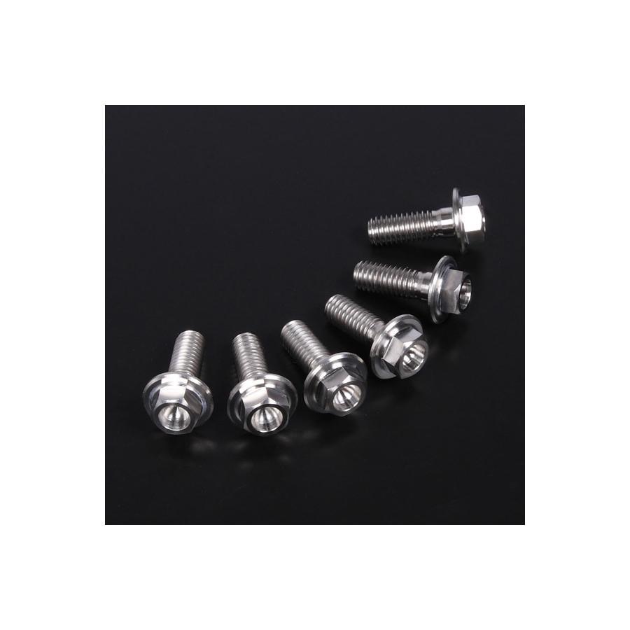 ZETA ZETA(ジータ) チタンBディスクボルトセット FLANGEBOLT φ6-M6X17
