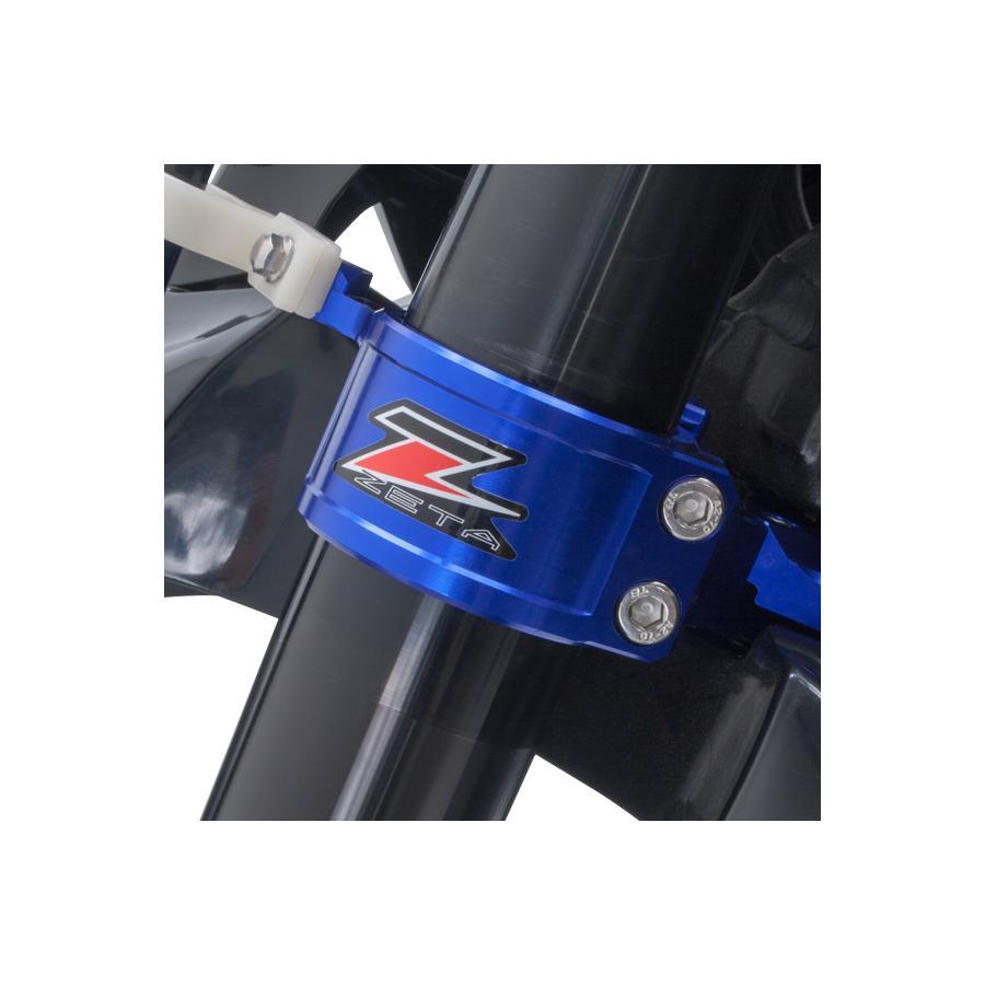 ZETA(ジータ) トリプルクランプキット ブルー WR250R/X F4558の画像