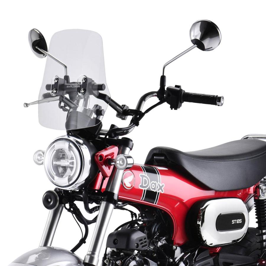 単車  風防 ZETA ZETA(ジータ) Exp.ウインドシールド STD タイプ Dax125 F6184