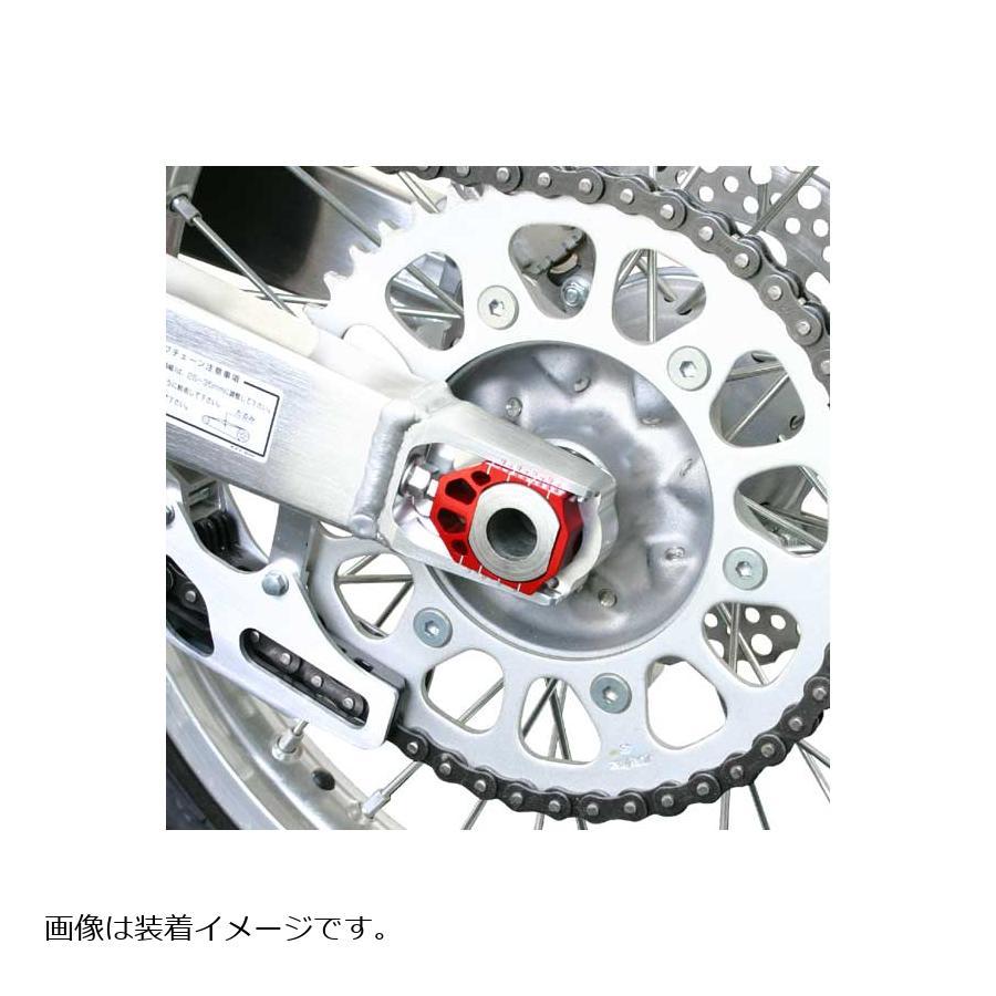 ZETA ZETA(ジータ) リヤアクスルブロック レッド CRF250L/M/Rally 12