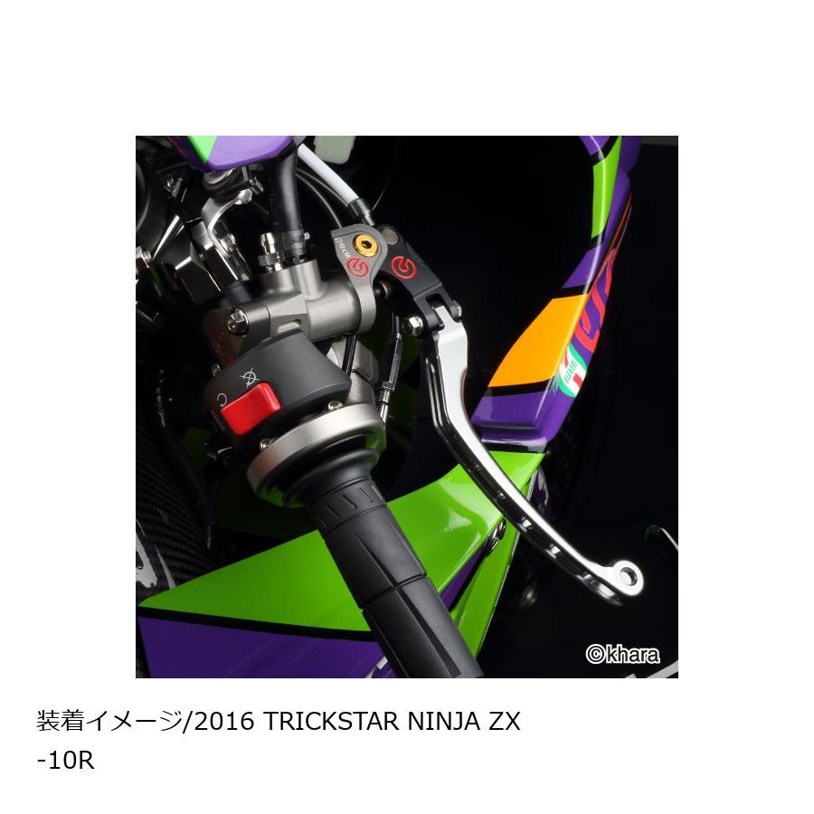 ZETA(ジータ) フライト ブレーキレバー ブラック 4FI ZX10R : 3079 