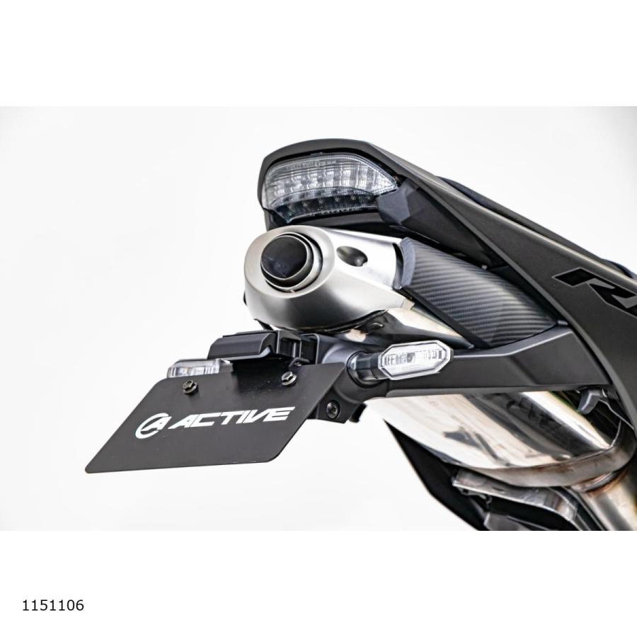 アクセサリー ACTIVE Fenderless Kit CBR600RR/CBR1000RR ACTIVE（アクティブ） フェンダーレスKIT ブラック LEDナンバー灯付