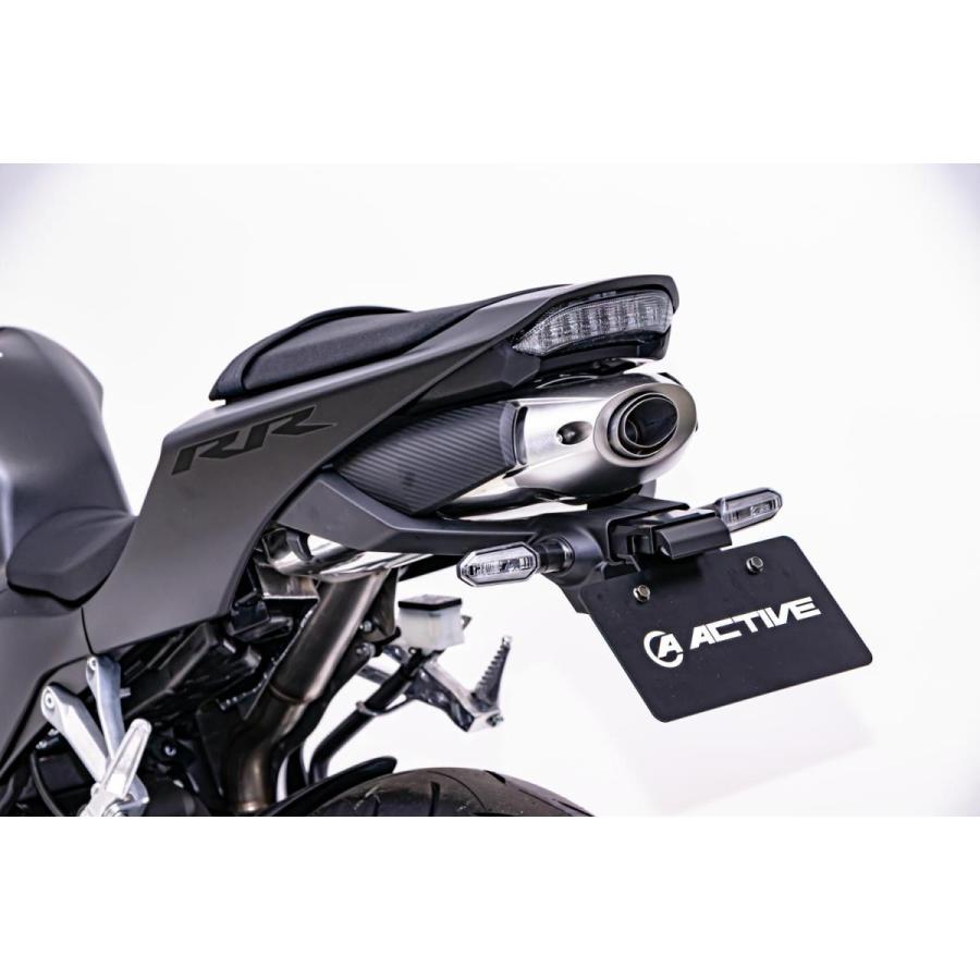 ACTIVE（アクティブ） フェンダーレスKIT ブラック LEDナンバー灯付
