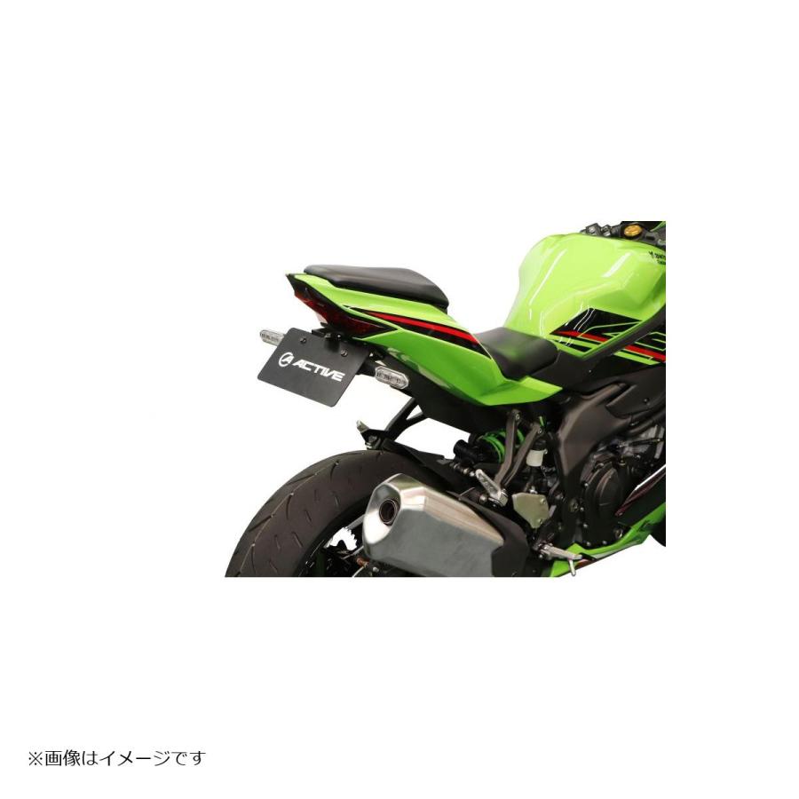 ACTIVE（アクティブ） フェンダーレスKIT LEDナンバー灯付 ブラック ZX