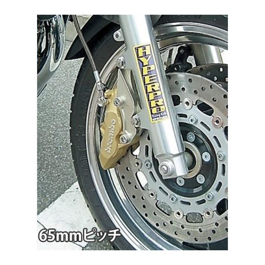 XJR400 1200 1300ブレンボ　フロントブレーキ ACTIVE アクティブ キャリパーサポート シルバー XJR1300 V-MAX