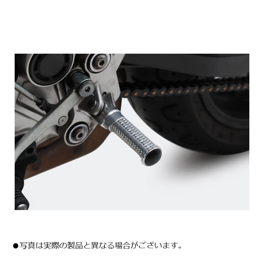 アクティブ ステップバー（ライダー側）シルバー HONDA系/SUZUKI系の画像
