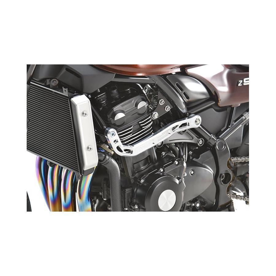 ココア ZX-25R・ZX-4R ライディングステップ （クリアシルバー）[AC01-0100-CL