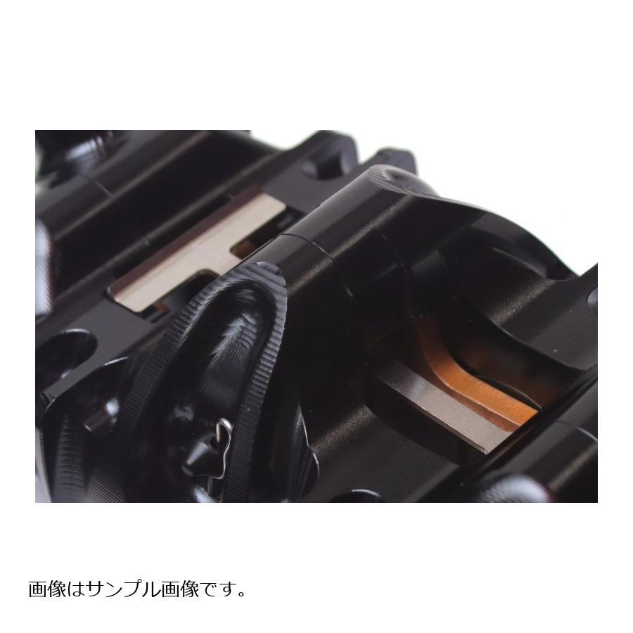 GALE SPEED エラボレート フロント4Pキャリパー 左 Φ34-Φ30 チタンボルト仕様 ブラック アキシャル 40mmピッチ (チタンピストン仕様) GSFCAL3430ATTP_2