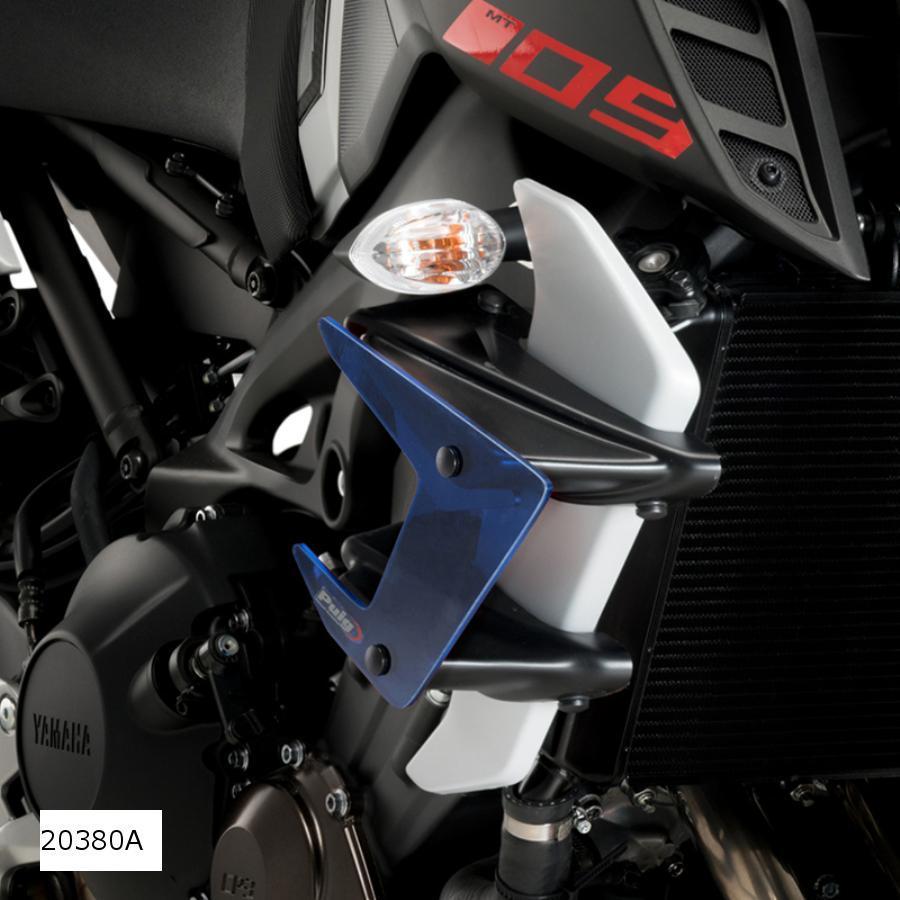 プーチ Puig サイドダウンフォースネイキッドスポイラー ブルー MT-09 SP 20380A