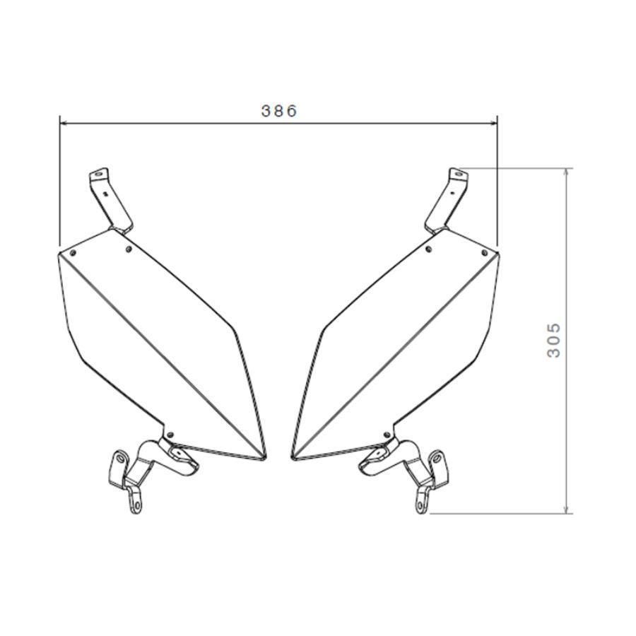 プーチ Puig ヘッドライトプロテクター クリア F900XR 20395W_2