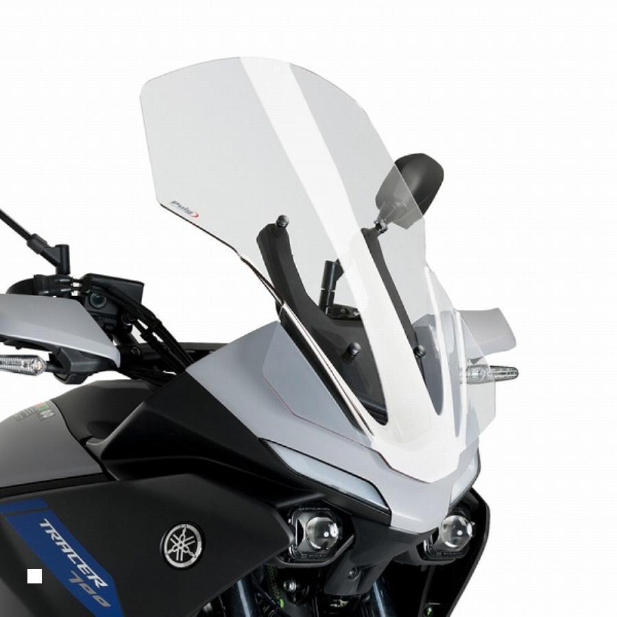 Puig - プーチ ツーリング映写幕 読みやすい MT-07 TRACER トレーサー 20434W 外装パーツ-車、バイク、自転車-バイク