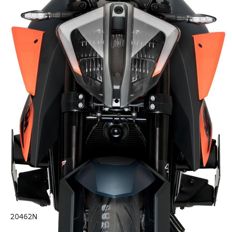 Puig プーチ サイドダウンフォーススポイラー ブラック 1290 SUPERDUKE 