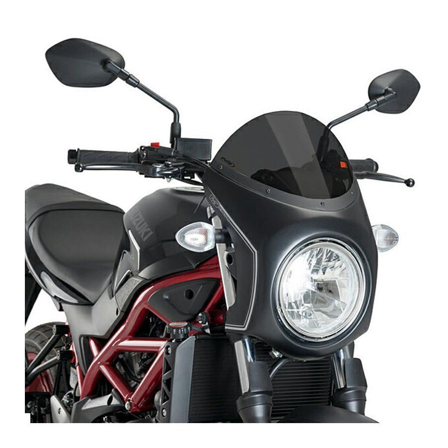 Puig（プーチ） レトロ フェアリング ブラック ダークスモーク SV650
