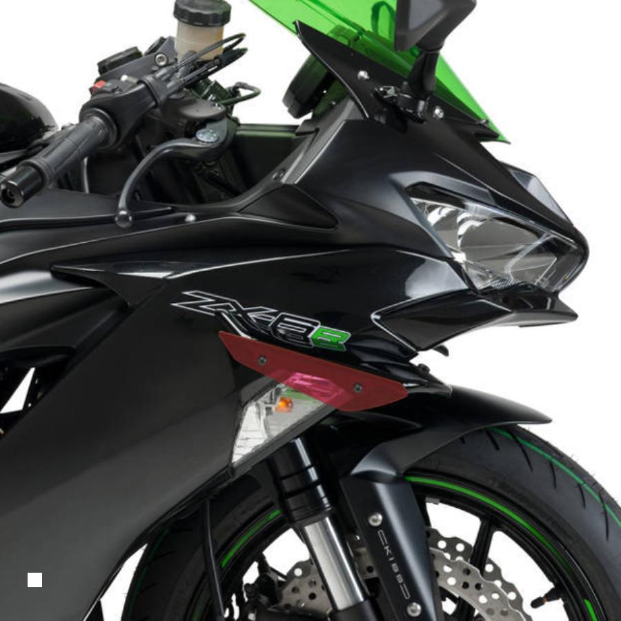 専用 Puig 3176R SIDE SPOILER WINGLET [RED] Kawasaki ZX-6R (19-21