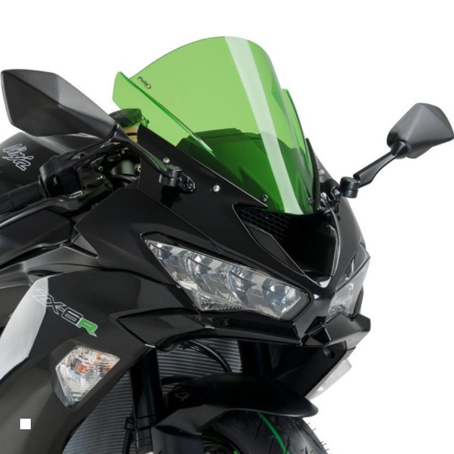 プーチ Puig レーシングスクリーン グリーン ZX-6R 636 3177V