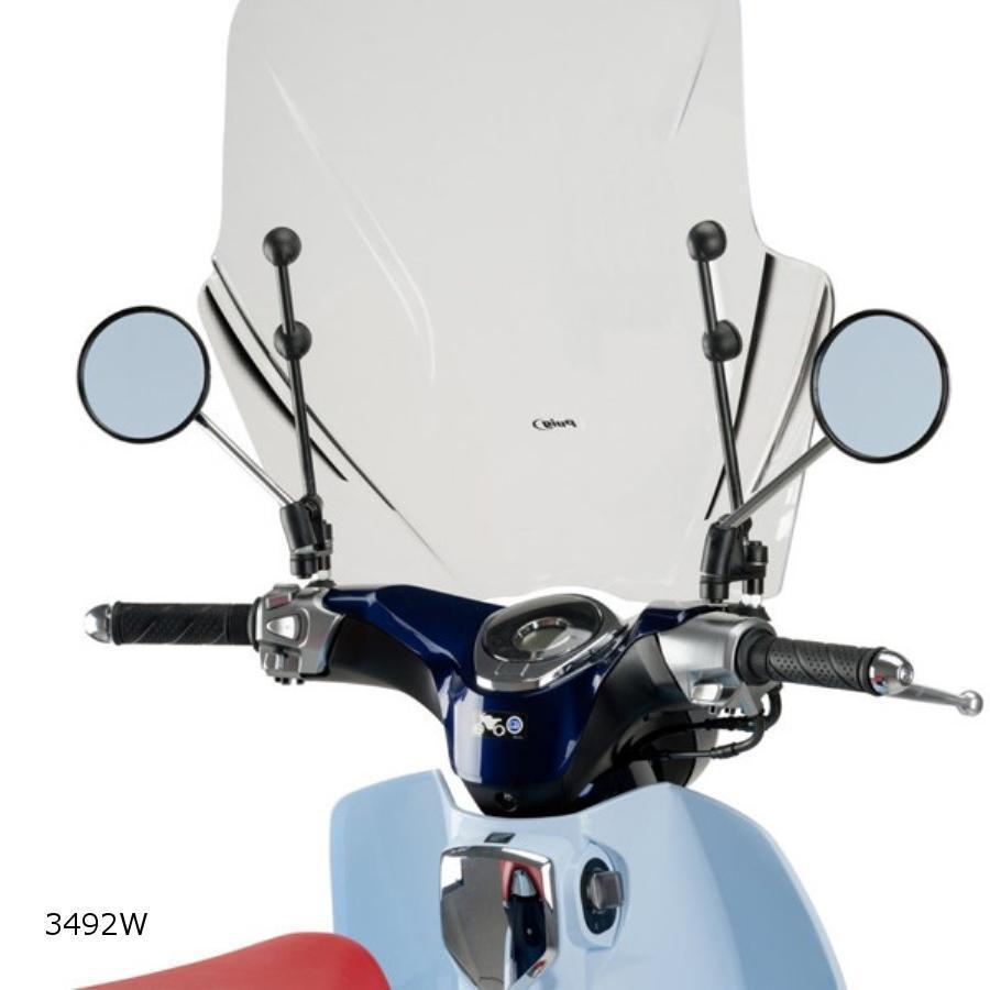 プーチ Puig ウインドシールドT.X.クリア スーパーカブ C125 Windshield T.X. 3492W