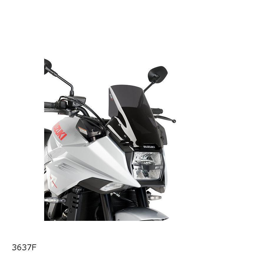 プーチ Puig ツーリングスクリーン ダークスモーク KATANA カタナ 刀 3637F