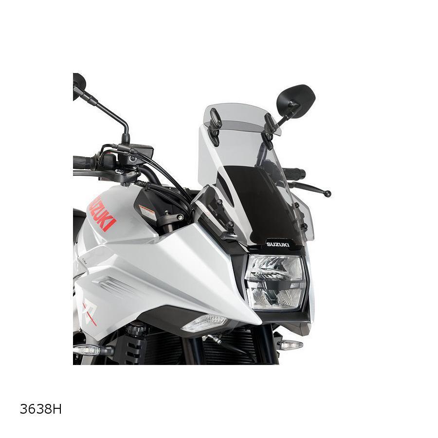 Puig プーチ ツーリングスクリーン バイザー付スモーク KATANA カタナ 