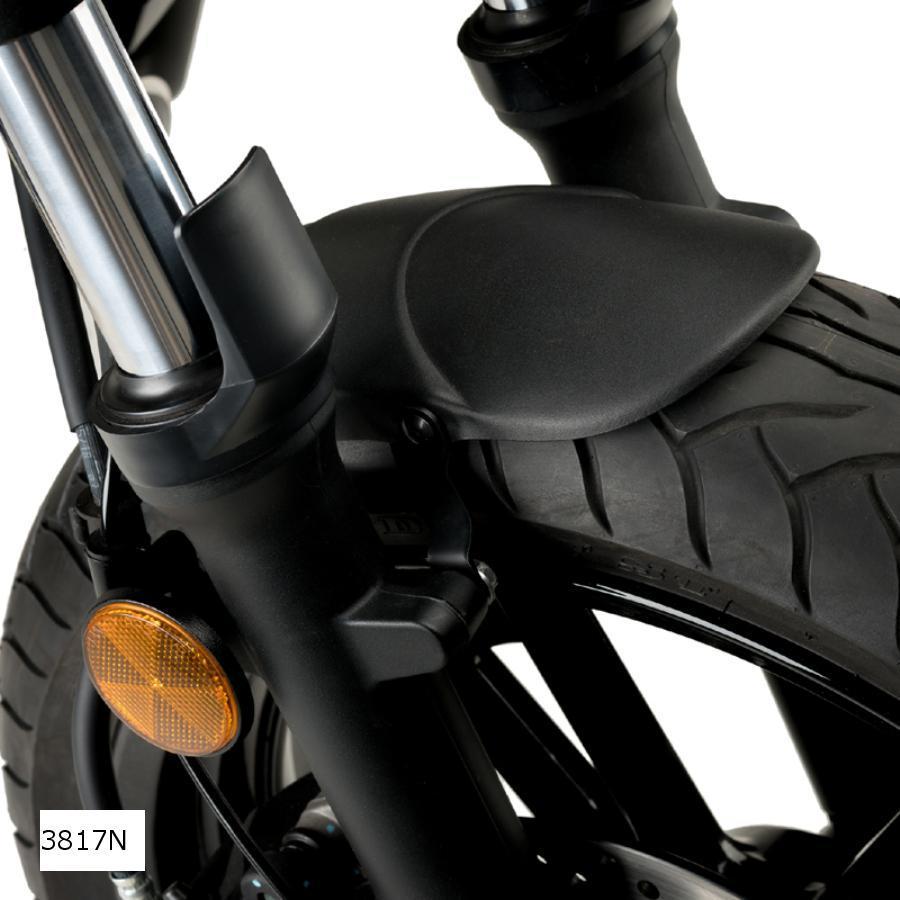 プーチ Puig フロントフェンダー ショートタイプ ブラック KAWASAKI VULCAN S CAF? バルカン 3817N