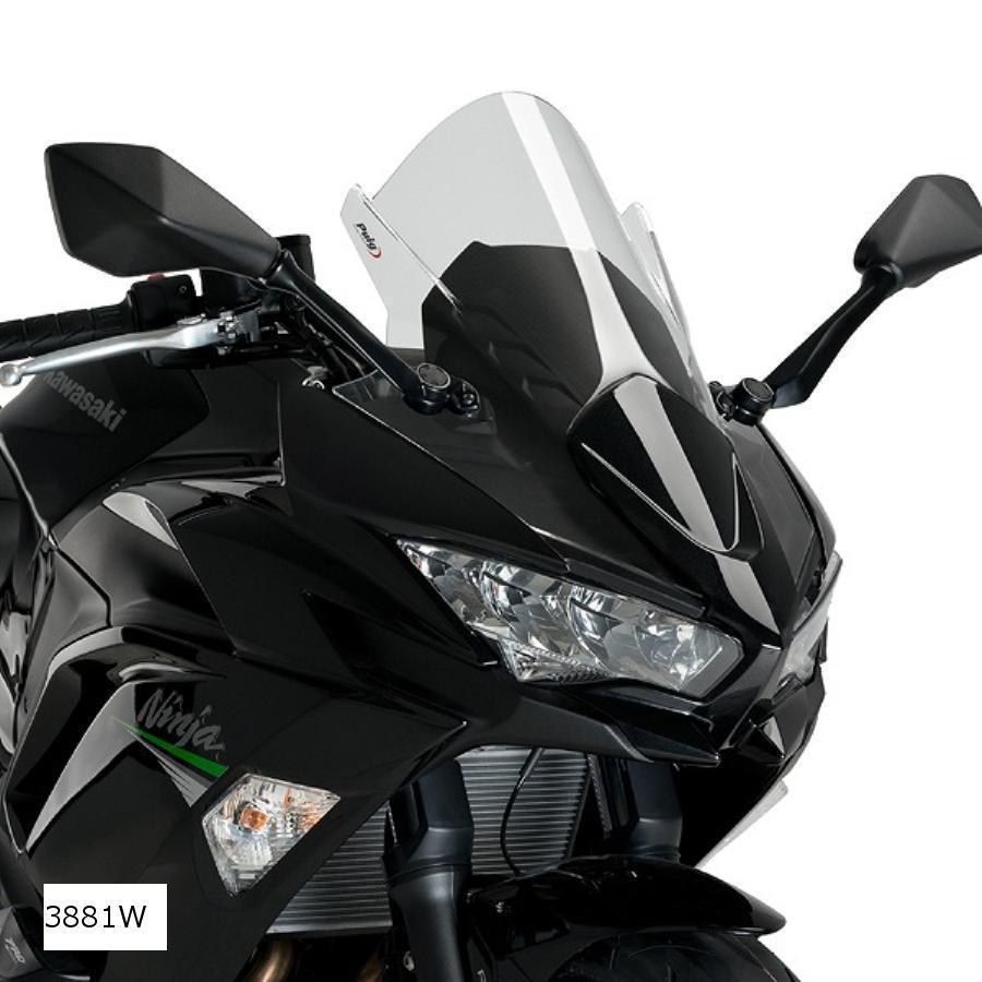 プーチ Puig レーシングスクリーン Z-RACINGクリア NINJA650 ニンジャ650 3881W
