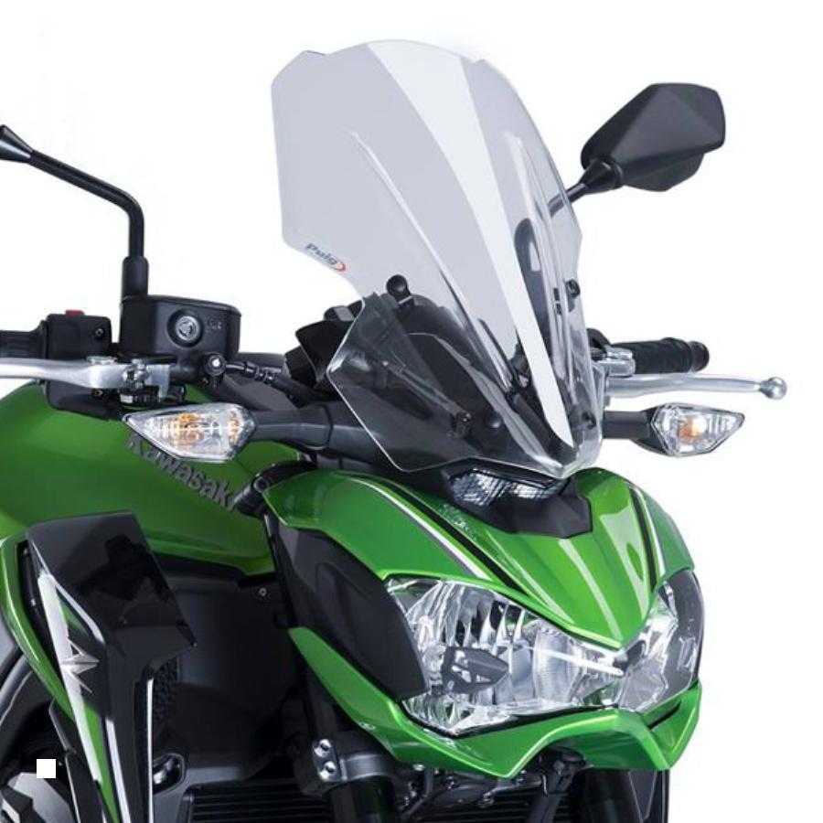 z1000 puigスクリーン(touringモデル) Puig Touring Windscreen Kawasaki Z1000 2007-2009