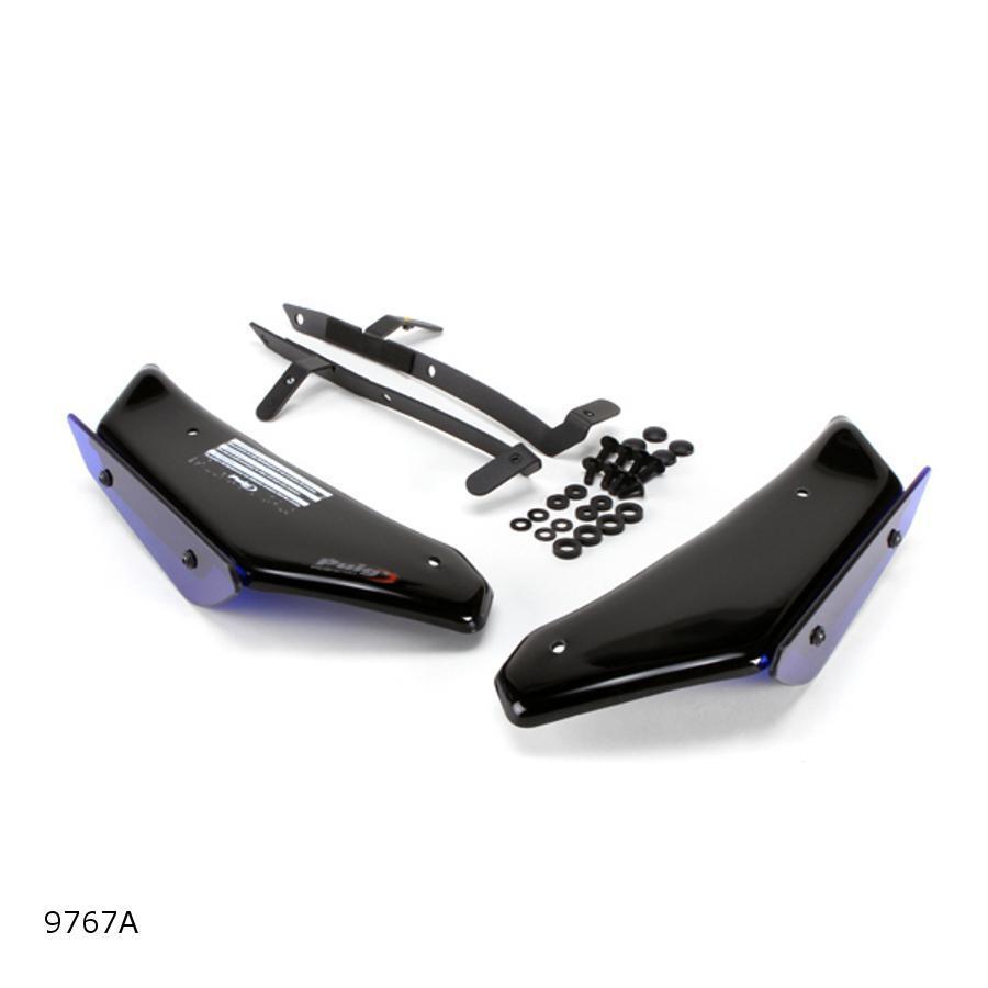 プーチ Puig サイドダウンフォーススポイラー ブルー S1000RR 9767A