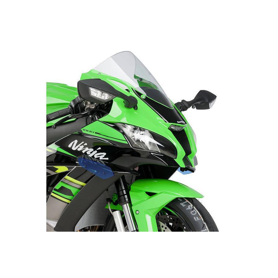 Puig（プーチ） サイドダウンフォーススポイラー ブルー ZX-10R RR SE