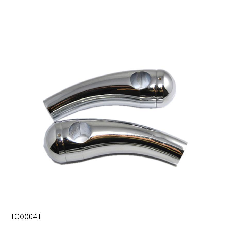 Puig - プーチ 1in手持ち部分用ライザー しろがね色 HARLEY DAVIDSON HONDA KAWASAKI SUZUKI TRIUMPH YAMAHA TO0004J ハンドルポスト、クランプ-車、バイク、自転車-バイク