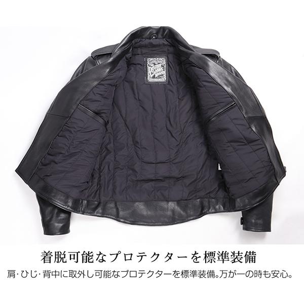 DEGNER（デグナー） カウレザーダブルジャケット 19WJ-15 : バイク・車